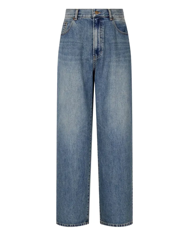 STUDIO TOMBOY Jeans mit weitem Bein - Blau Blau