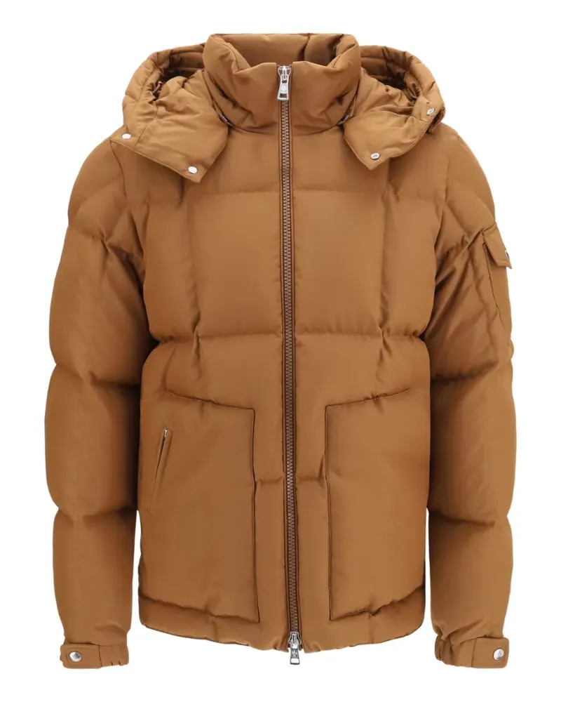 Moncler Gesteppte Dravenis Kapuzenjacke - Braun Braun