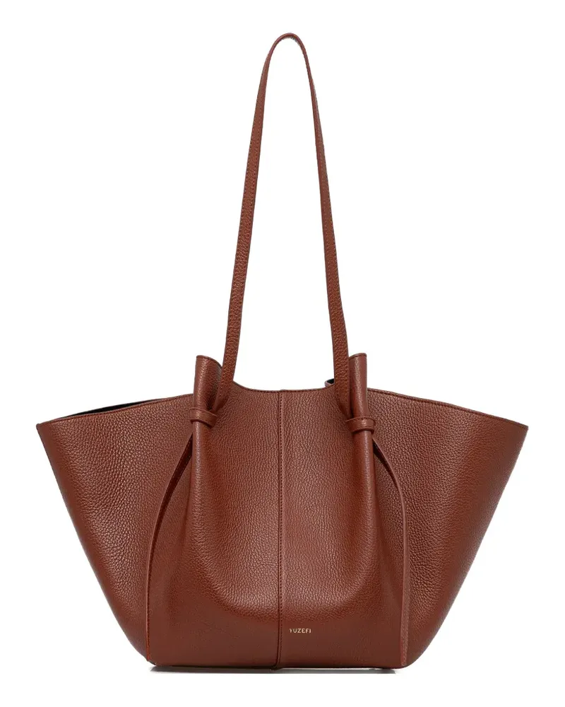 YUZEFI Mochi knotted shoulder bag - Braun Braun