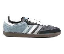 Gestreifte Samba Sneakers - Blau