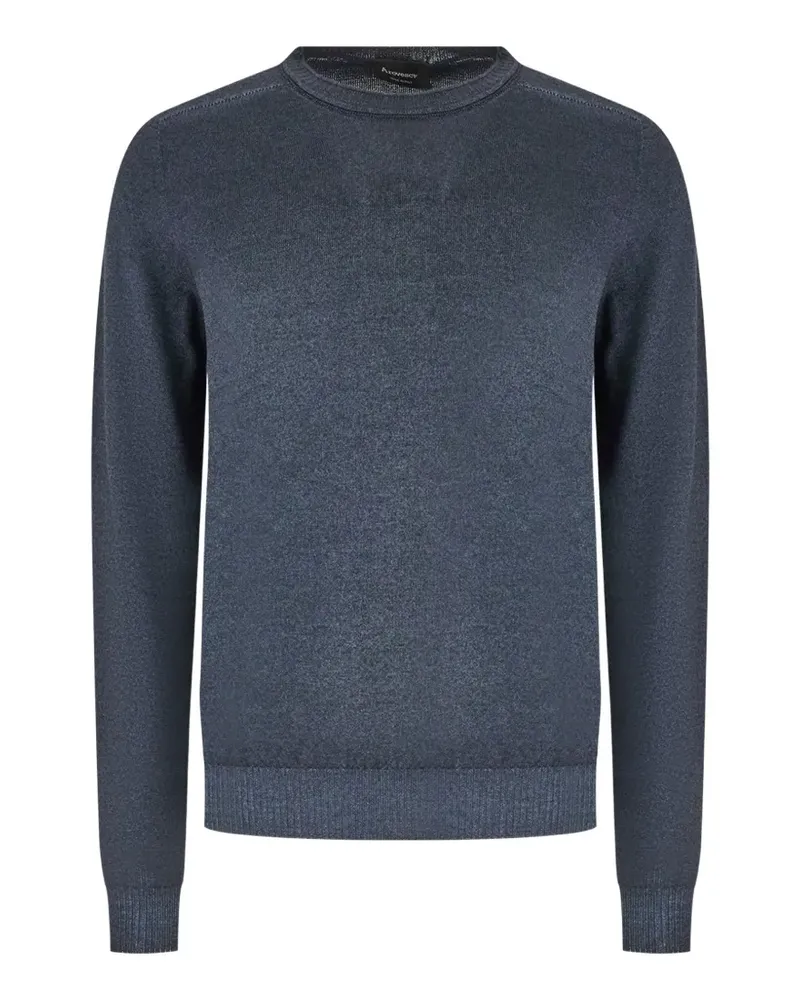 Arovescio Pullover mit rundem Ausschnitt - Blau Blau