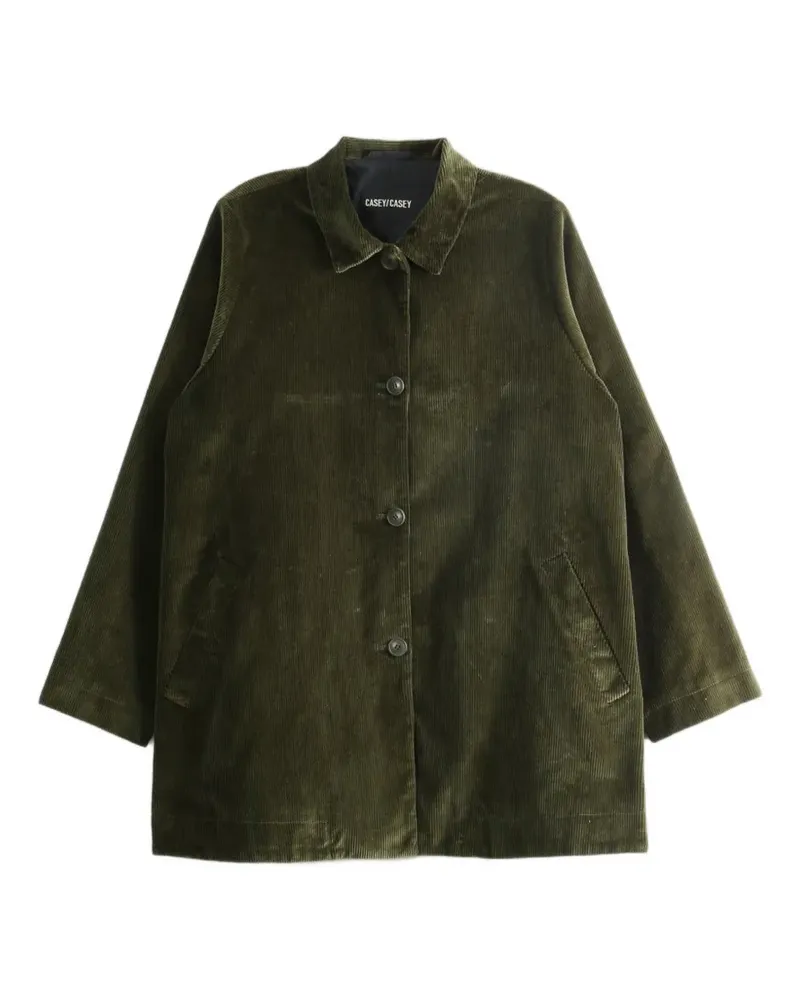 Casey Casey Soleil corduroy button-up jacket - Grün Grün