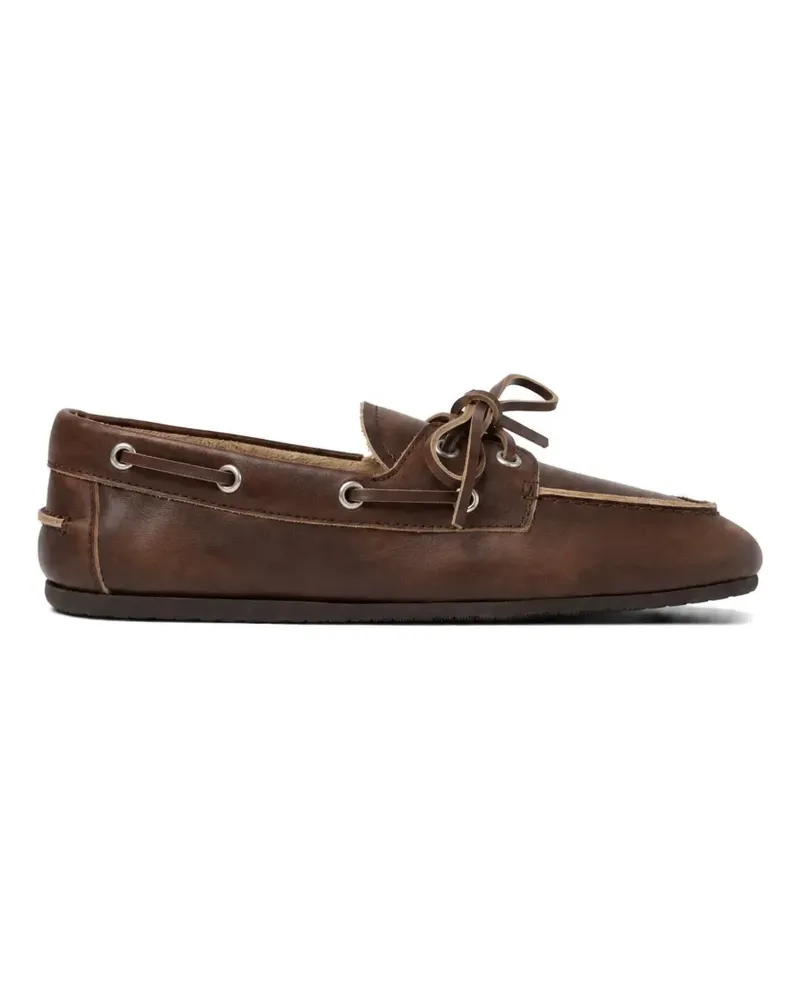 Scarosso Avery boat shoes - Braun Braun