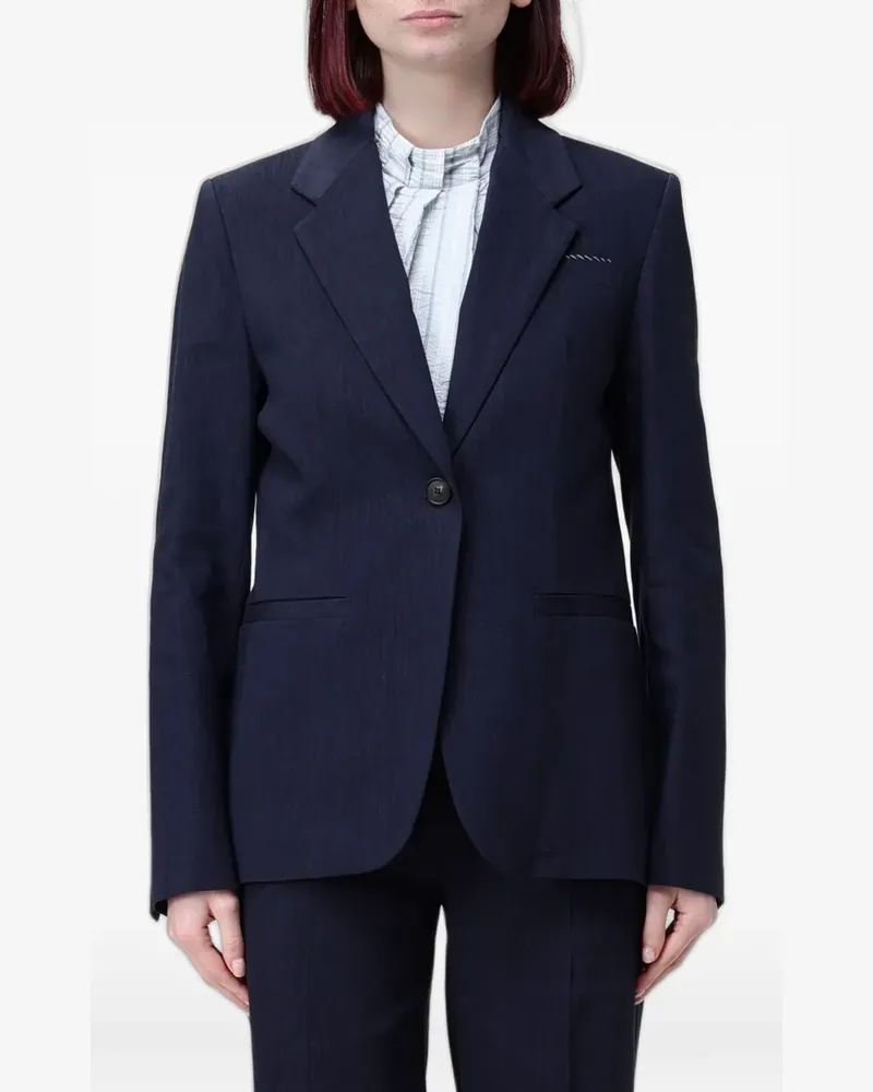TELA single-breasted blazer - Blau Blau