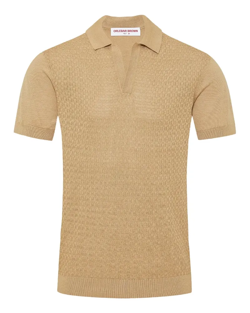 Orlebar Brown Horton Poloshirt - Nude Nude