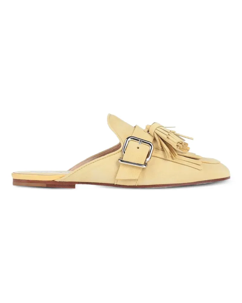 TOD'S Mules mit Quastendetail - Gelb Gelb