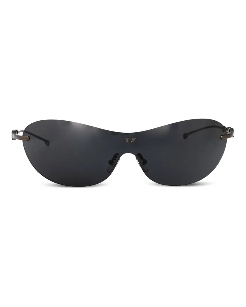 Diesel Rahmenlose Sonnenbrille - Grau Grau