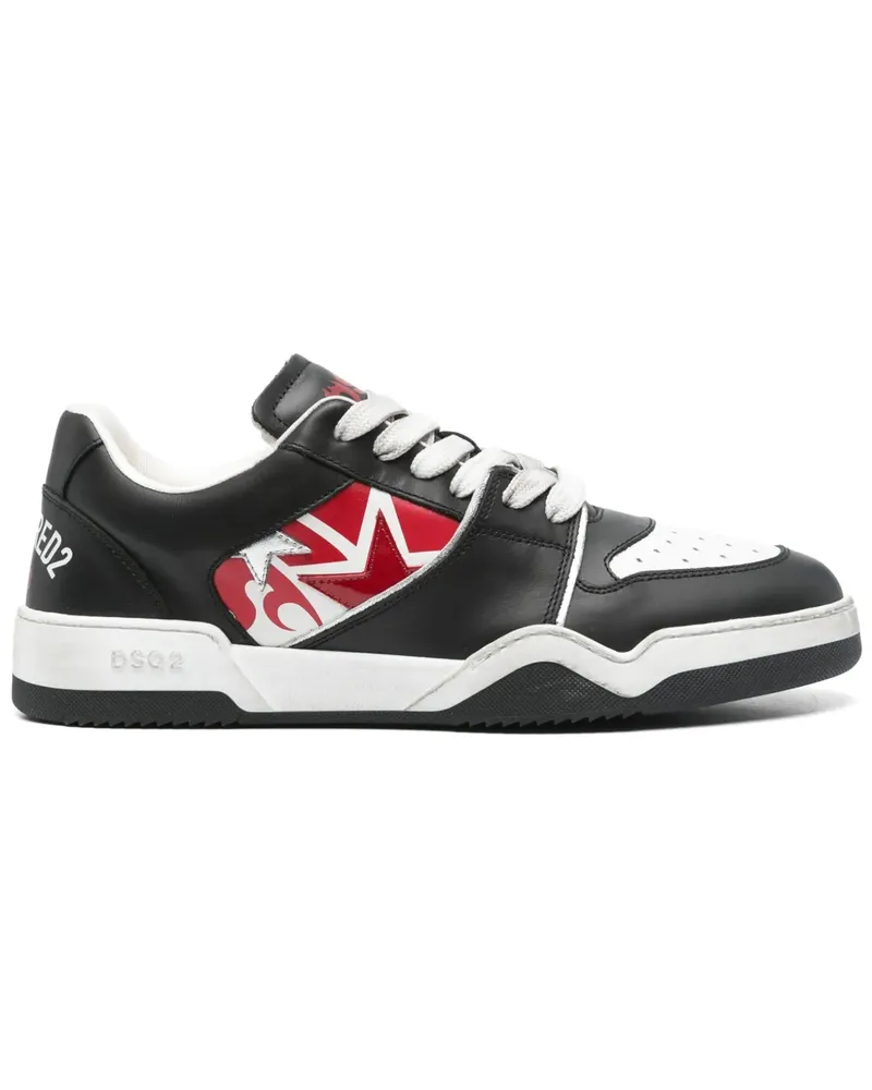 Dsquared2 Spiker Sneakers - Schwarz Schwarz