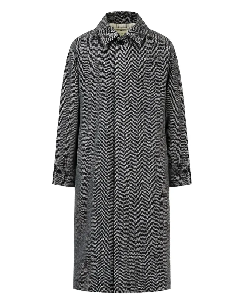 ManOnTheBoon Nobel wool overcoat - Grau Grau