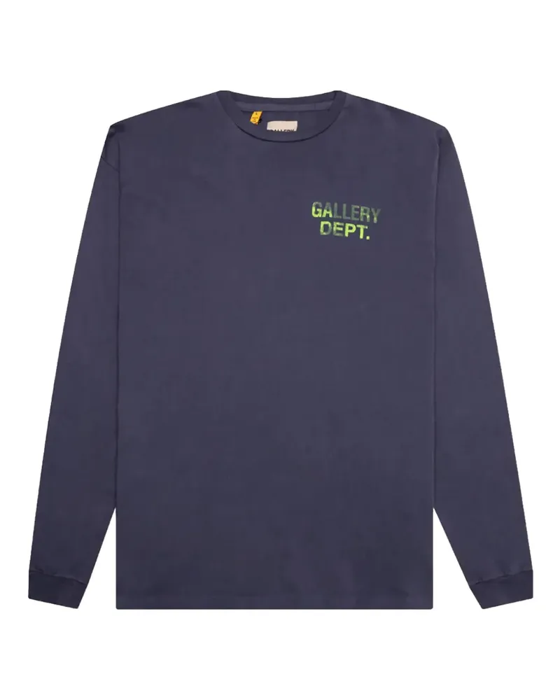 GALLERY DEPT. Souvenir long-sleeved T-shirt - Blau Blau