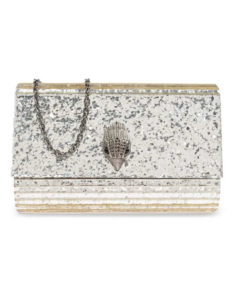 Kurt Geiger Party Eagle Drench Clutch - Silber Silber