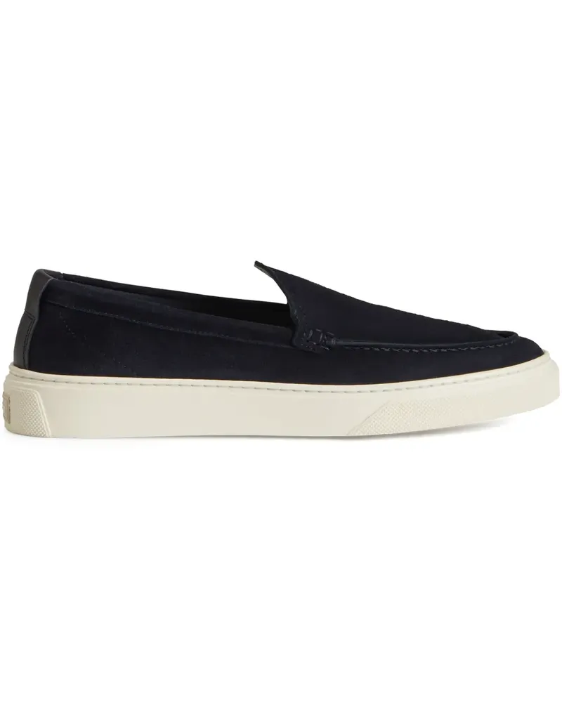 Woolrich Slip-On-Sneakers aus Wildleder - Blau Blau