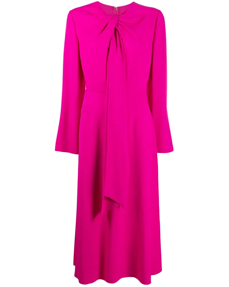 Valentino Garavani Kleid mit drapiertem Detail - Rosa Rosa