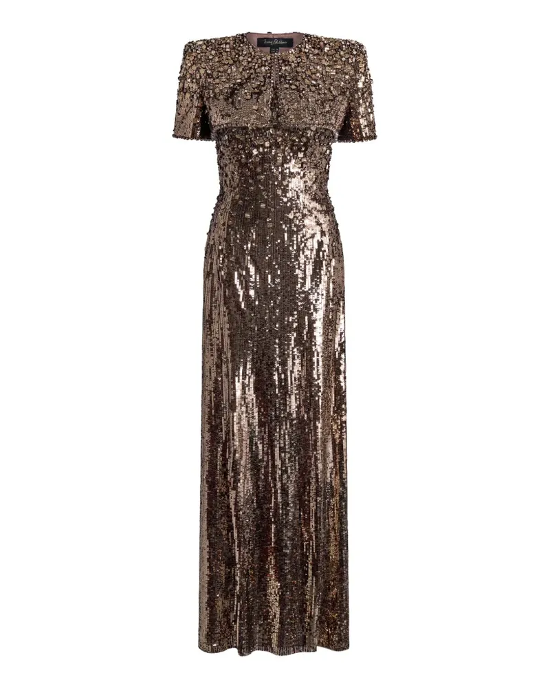 Jenny Packham Chiana and Rey Kleid-Set - Braun Braun