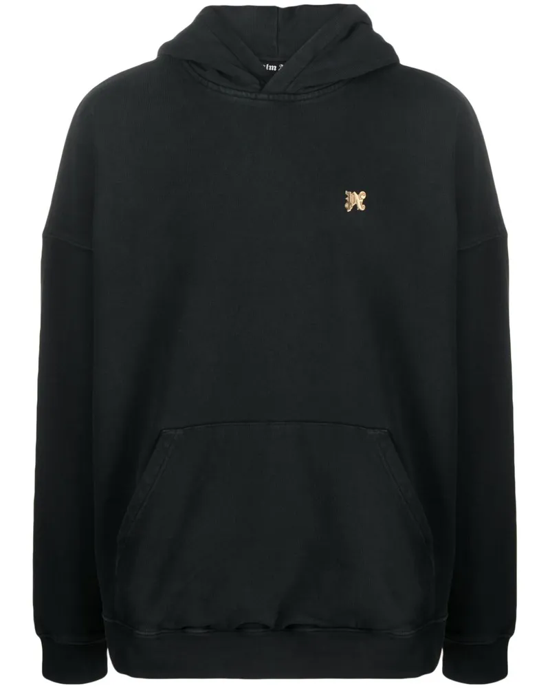Palm Angels Hoodie mit Foggy PA-Print - Schwarz Schwarz