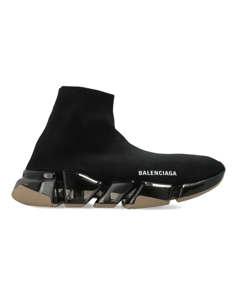 Balenciaga Speed 2.0 Slip-On-Sneakers - Schwarz Schwarz