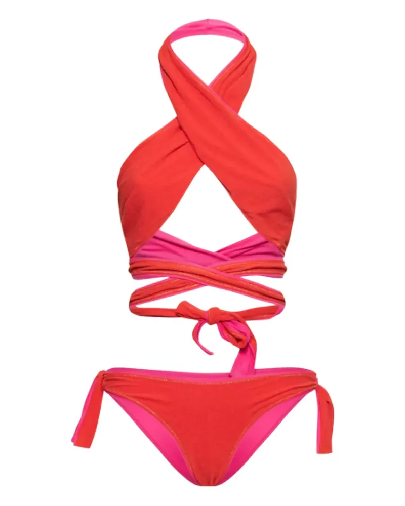 Reina Olga Showhorse Neckholder-Bikini - Orange Orange