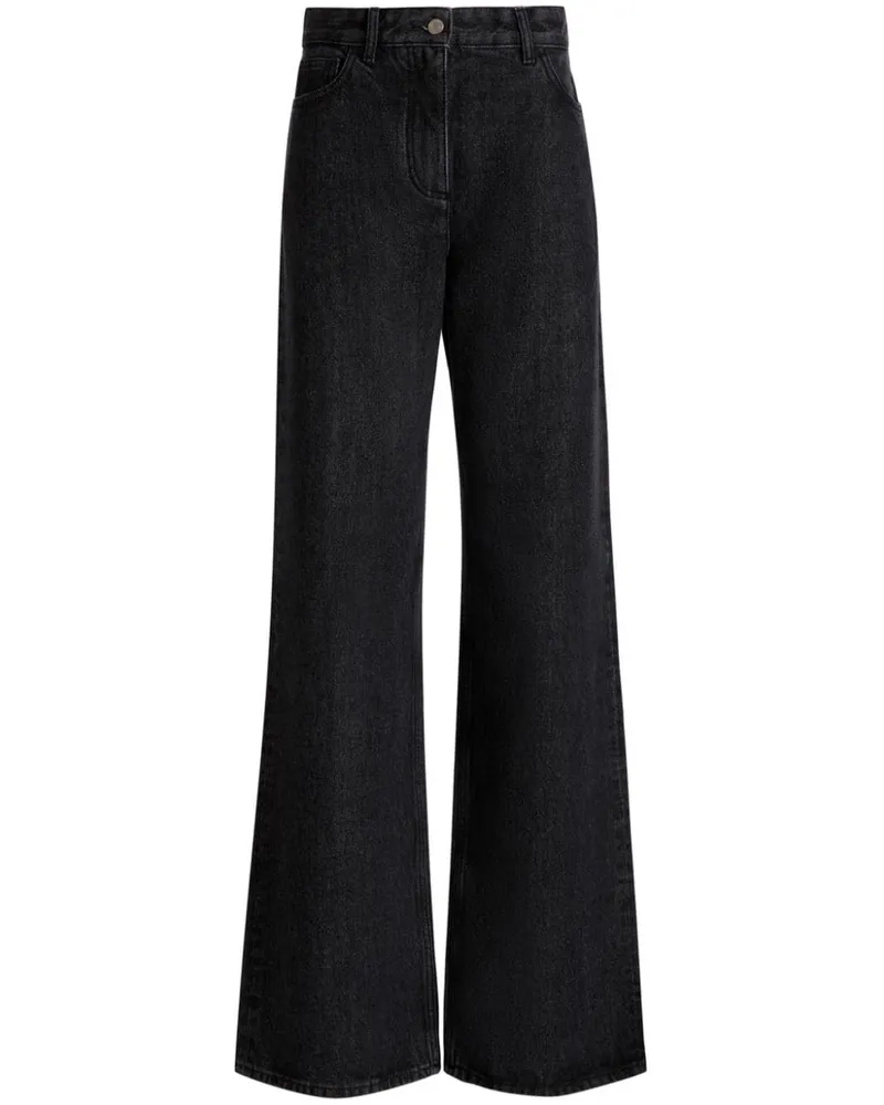 Bally Jeans mit weitem Bein - Grau Grau