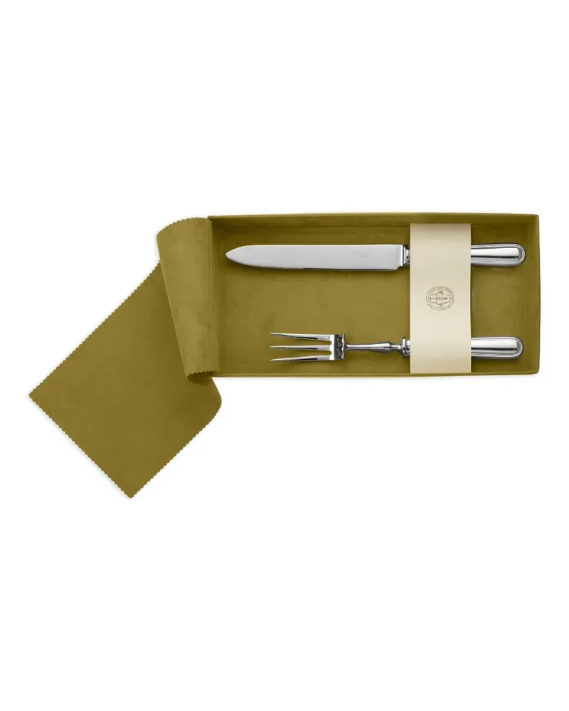 Christofle Versilbertes Tafel-Set (2er-Set) (16,5cm Silber