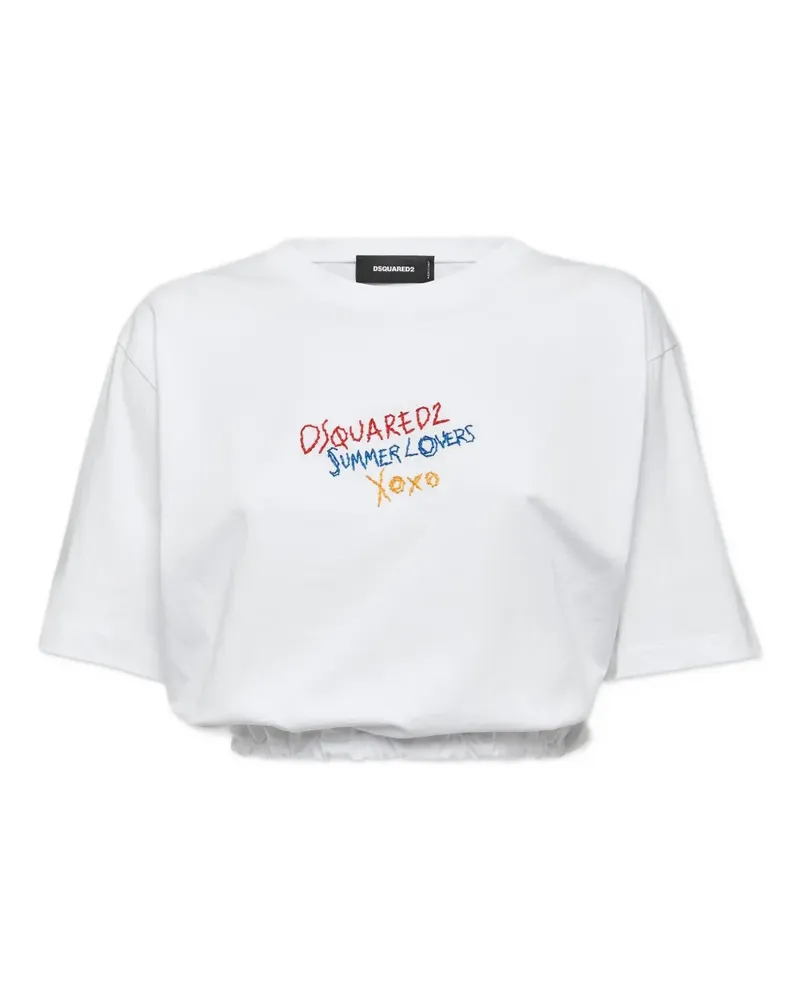 Dsquared2 Klassisches T-Shirt - Weiß Weiß