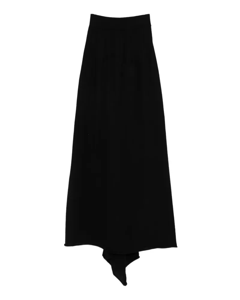 Frenckenberger knitted maxi skirt - Schwarz Schwarz