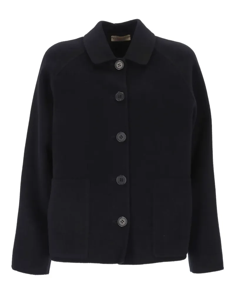 Purotatto button-fastening pocket jacket - Blau Blau