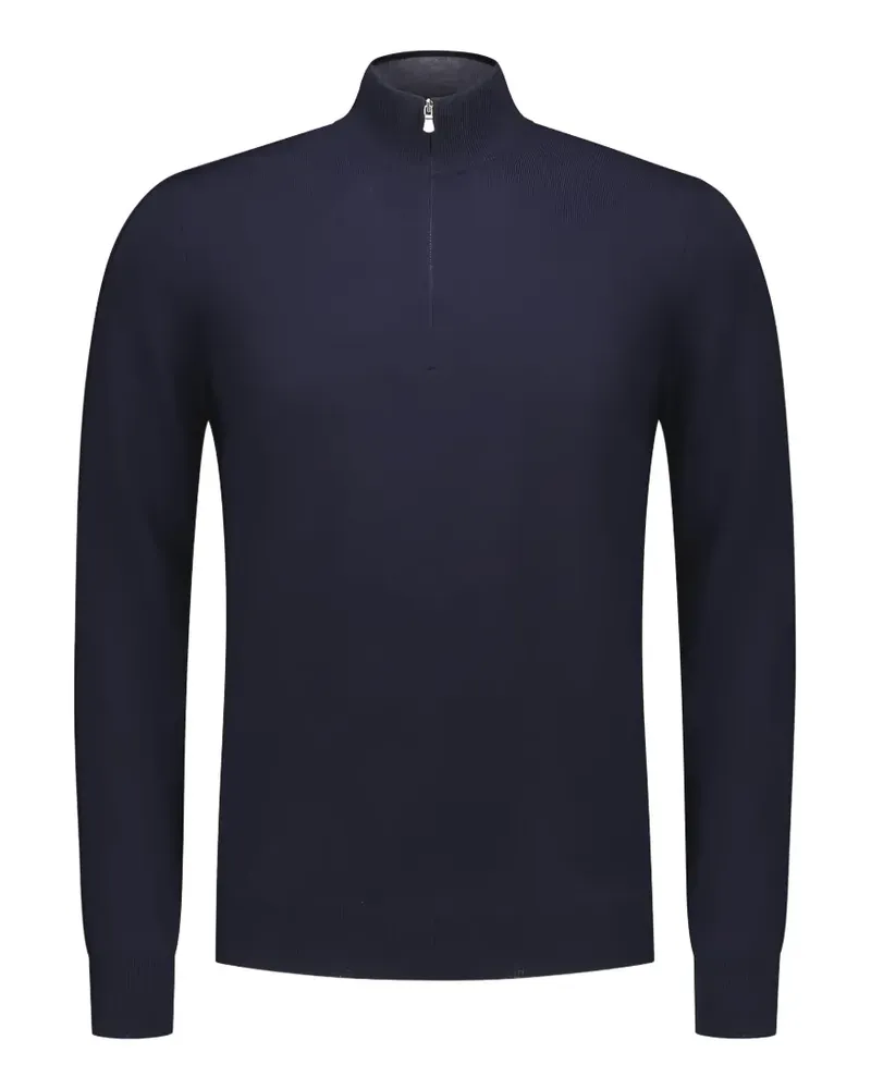 Gran Sasso Cardigan mit Reißverschluss - Blau Blau