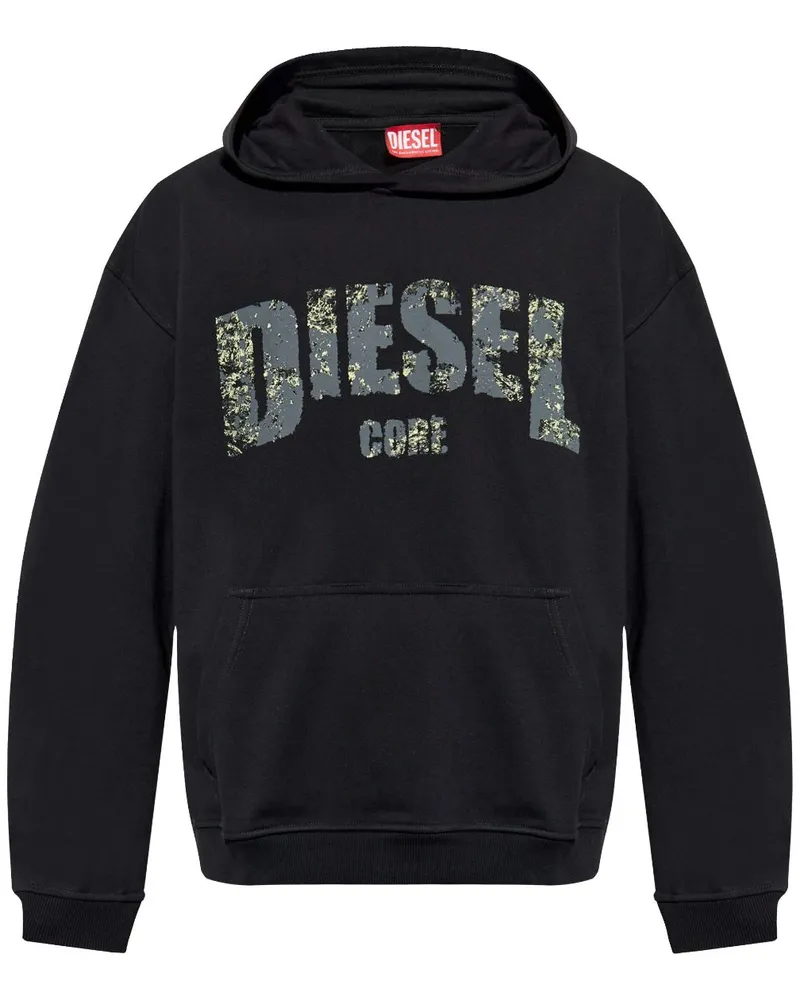 Diesel S-Boxt Hoodie Schwarz