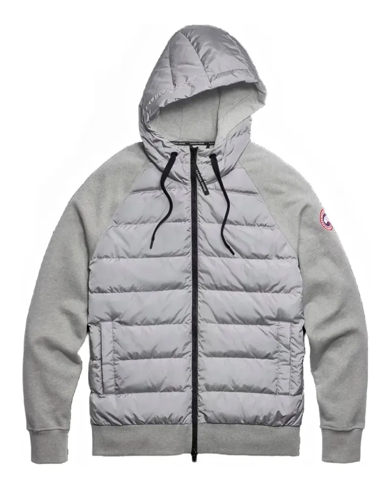 Canada Goose logo-detail hooded jacket - Grau Grau