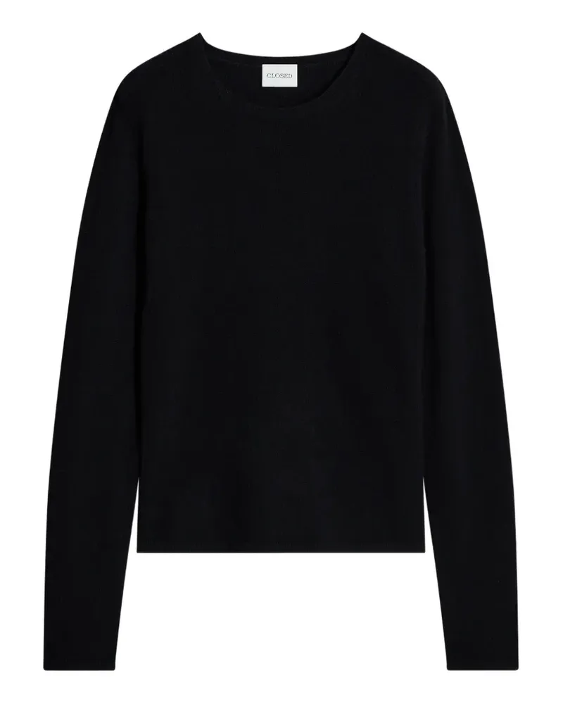 Closed Pullover mit rundem Ausschnitt - Schwarz Schwarz