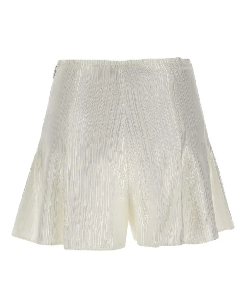 ROTATE Birger Christensen patterned mini shorts - Nude Nude