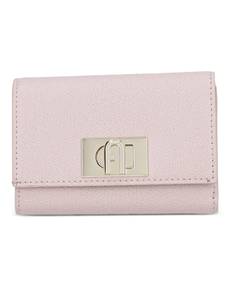 Furla 1927 twist-lock wallet - Rosa Rosa