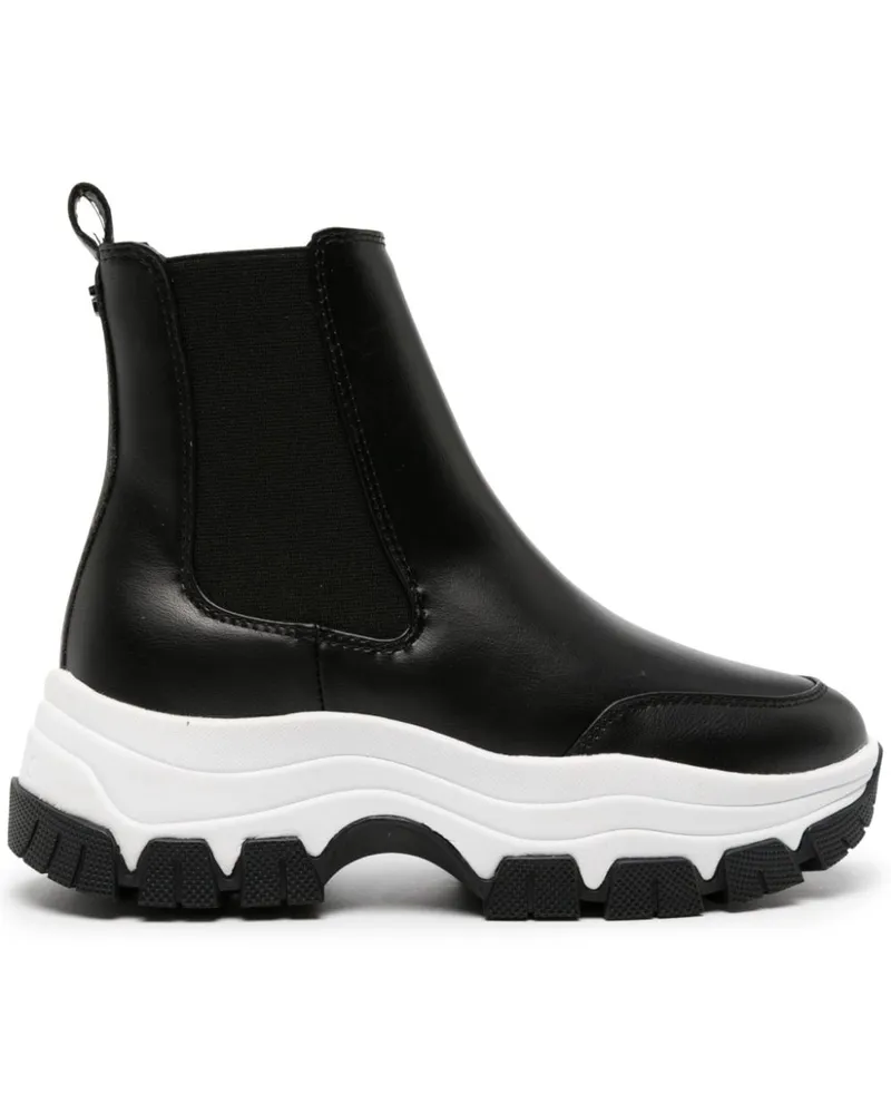 Guess Besona High-Top-Sneakers - Schwarz Schwarz