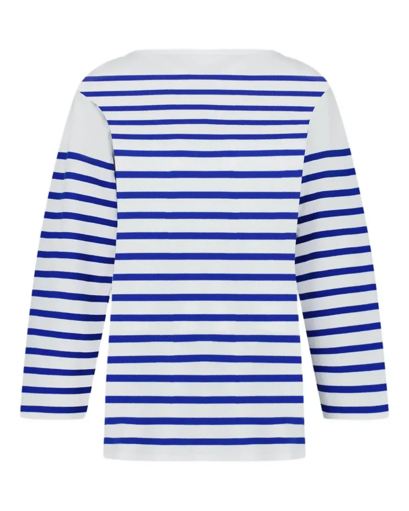 Jean Paul Gaultier La Marinière  T-Shirt - Weiß Weiß