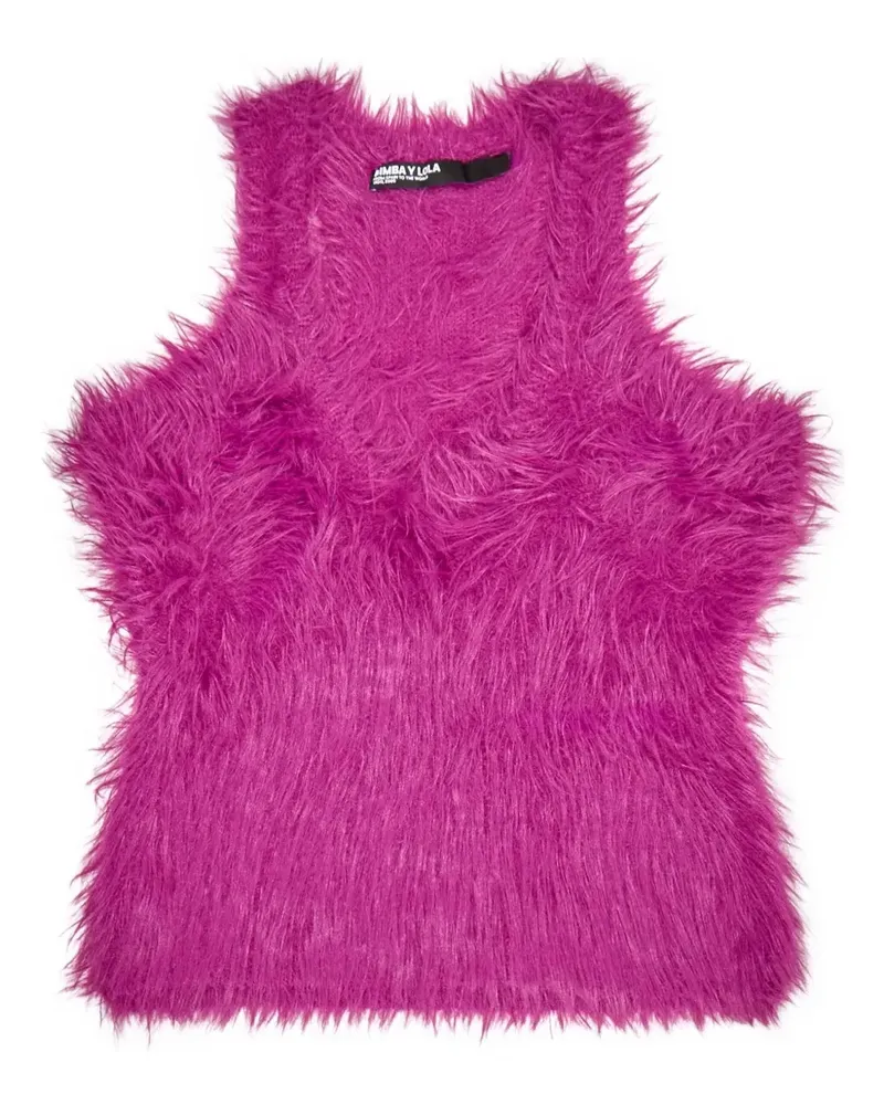 BIMBA Y LOLA Top mit U-Ausschnitt - Rosa Rosa