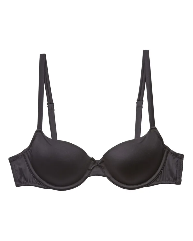 Fleur Du Mal Nahtloser Luxe Balconette-BH - Schwarz Schwarz