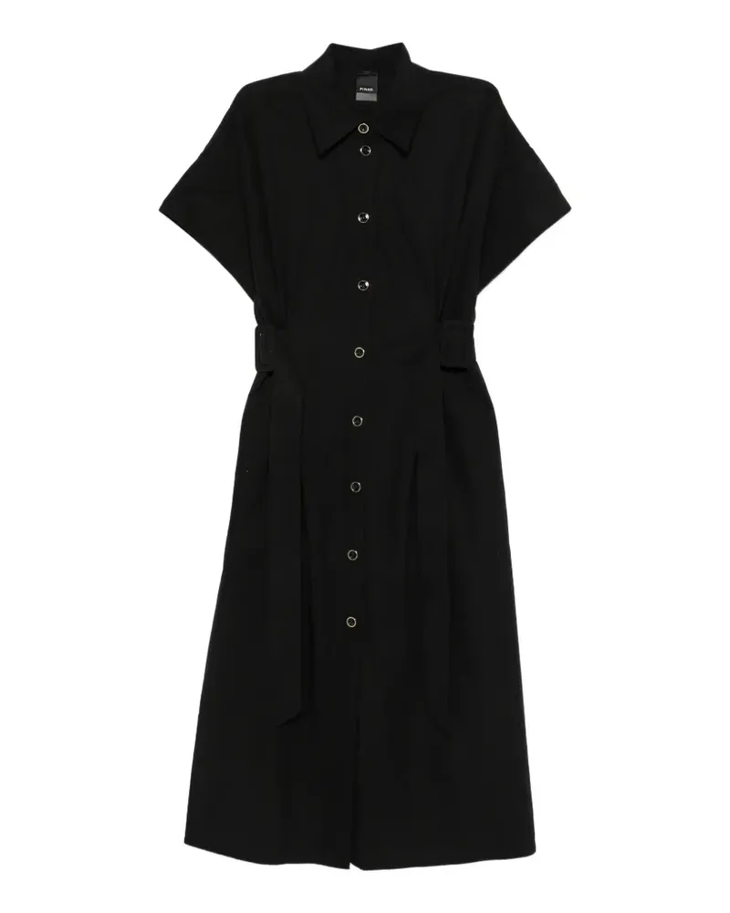Pinko Alesha midi dress - Schwarz Schwarz