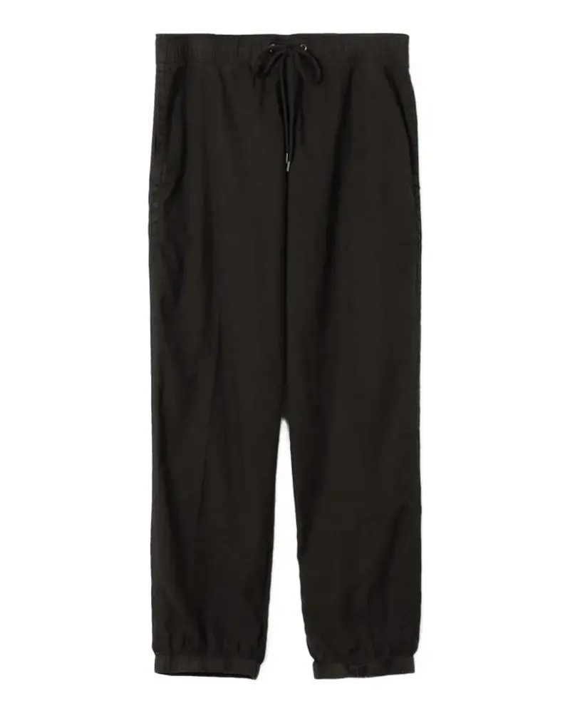 James Perse drawstring-waist track pants - Schwarz Schwarz