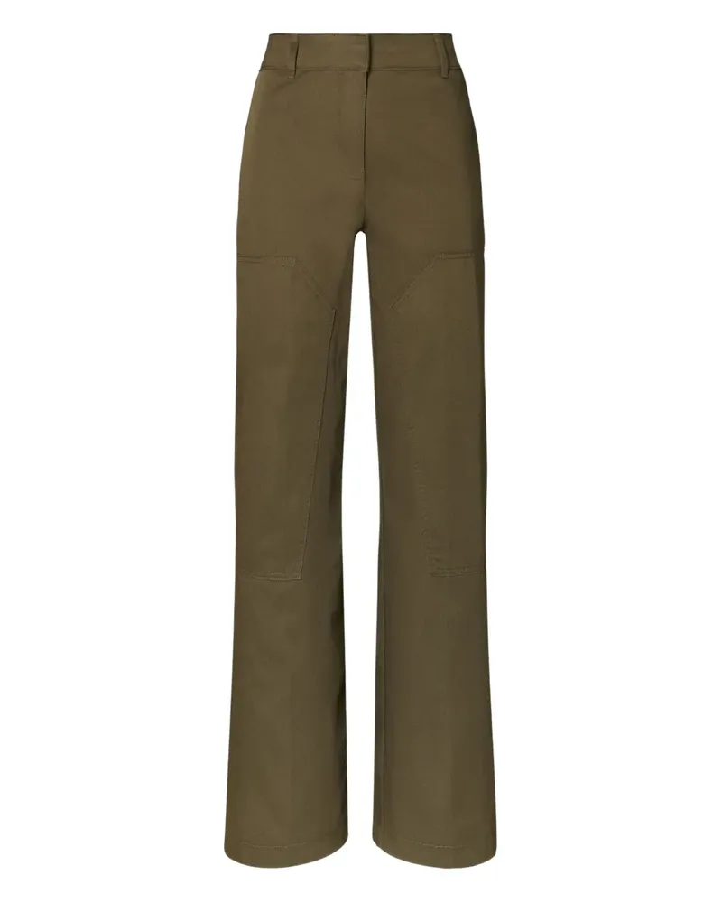 Tory Burch Hose mit Taschen - Grün Grün