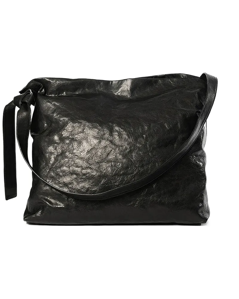 Ann Demeulemeester Große Tosh Schultertasche - Schwarz Schwarz