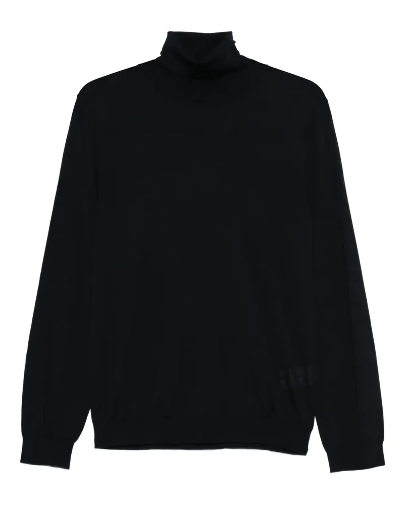 Roberto Collina Fein gestrickter Pullover - Blau Blau