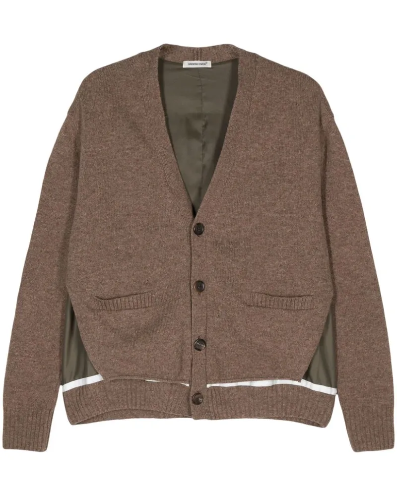 Undercover Cardigan im Layering-Look Braun