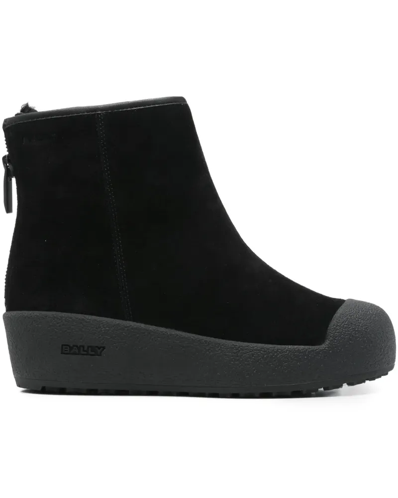 Bally 50mm suede boots - Schwarz Schwarz