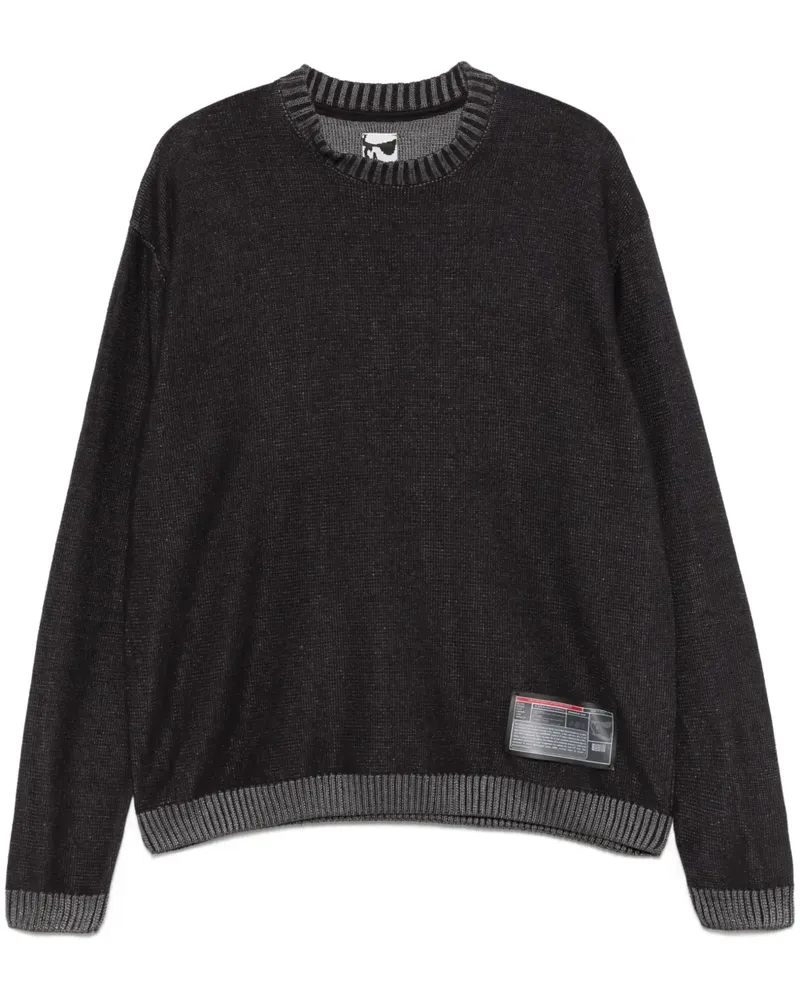 GR10K Sweatshirt mit rundem Ausschnitt - Grau Grau