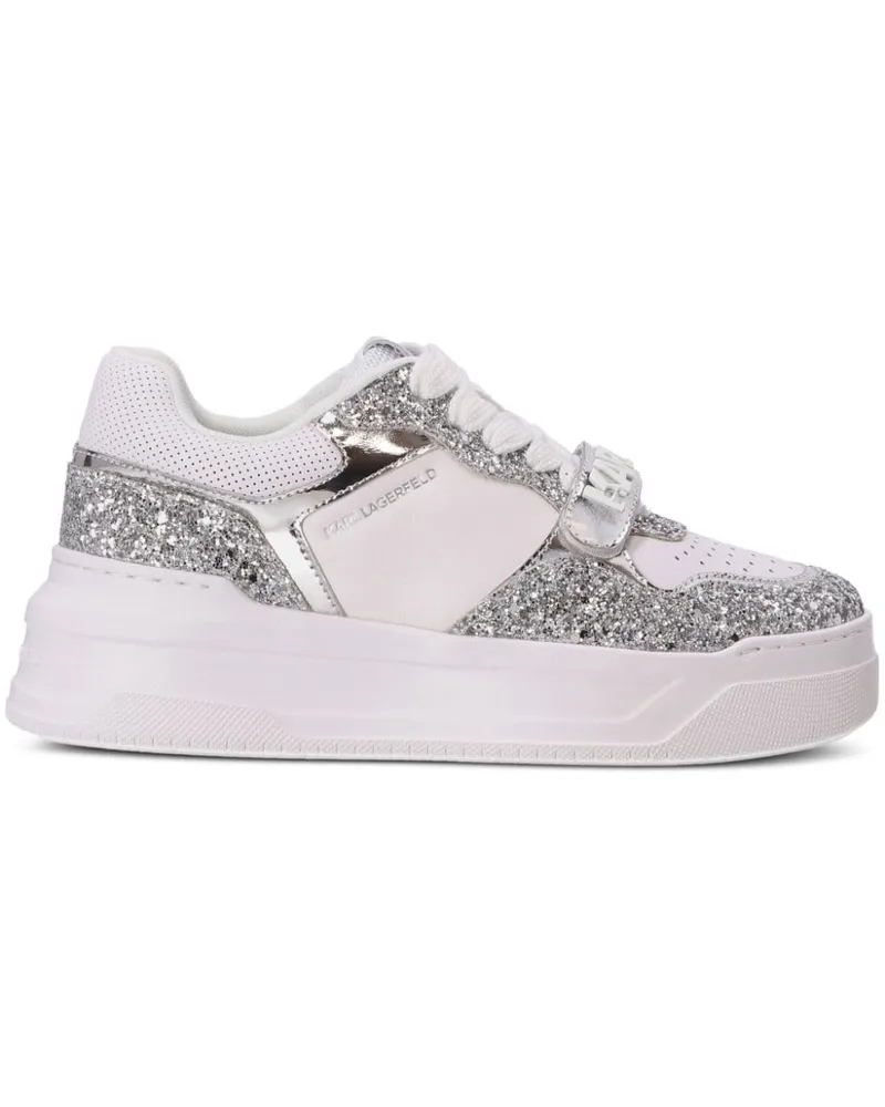 Karl Lagerfeld Krew Max Lo Lace II Sneakers - Weiß Weiß