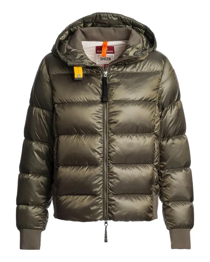 Parajumpers Gesteppte Mariah Kapuzenjacke - Grün Grün