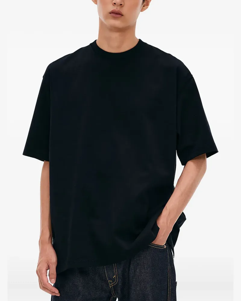 Junya Watanabe T-Shirt mit rundem Ausschnitt - Schwarz Schwarz
