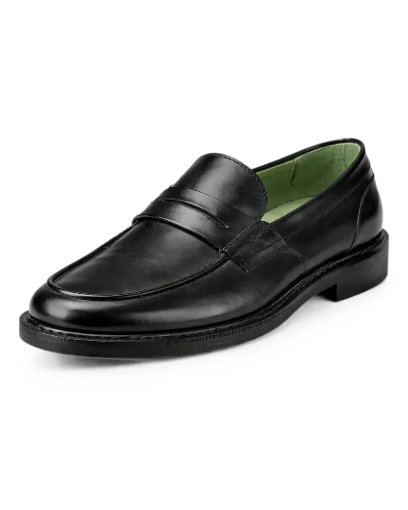 Pal Zileri leather penny loafers - Schwarz Schwarz