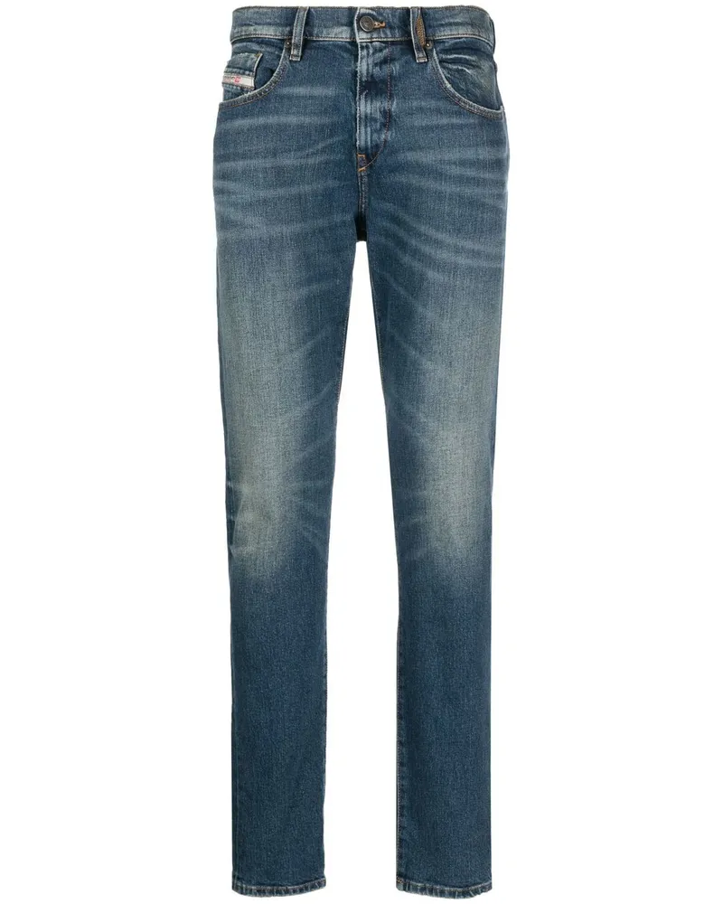 Diesel D-Strukt Slim-Fit-Jeans - Blau Blau