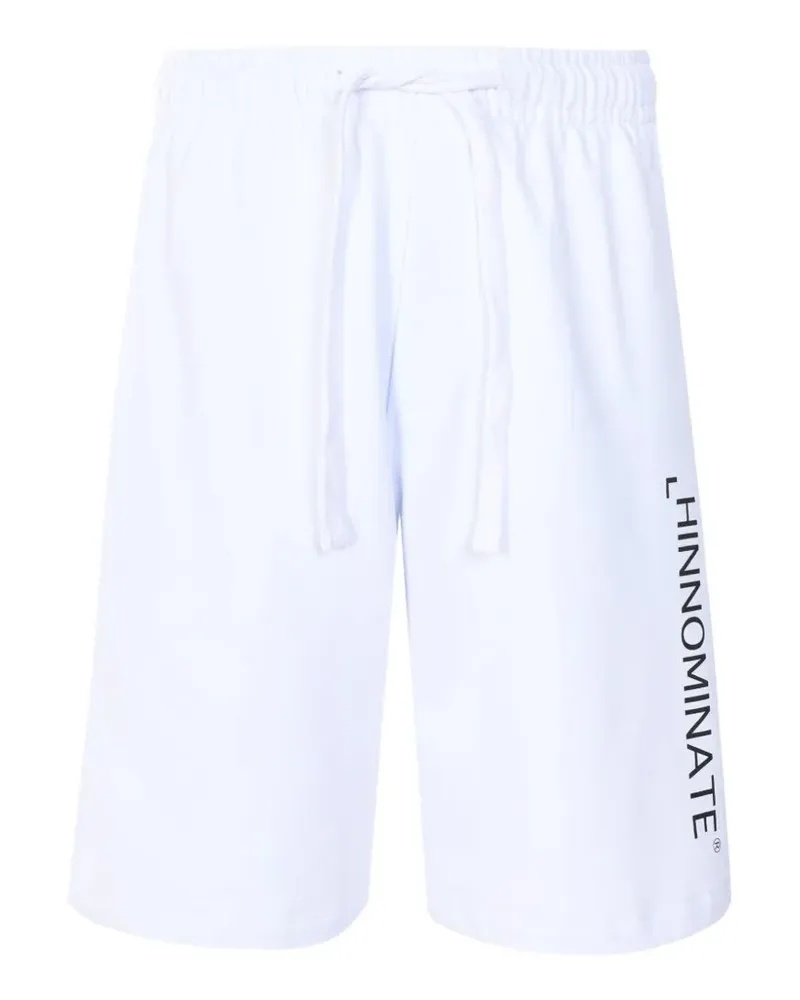 HINNOMINATE cotton bermuda shorts - Weiß Weiß